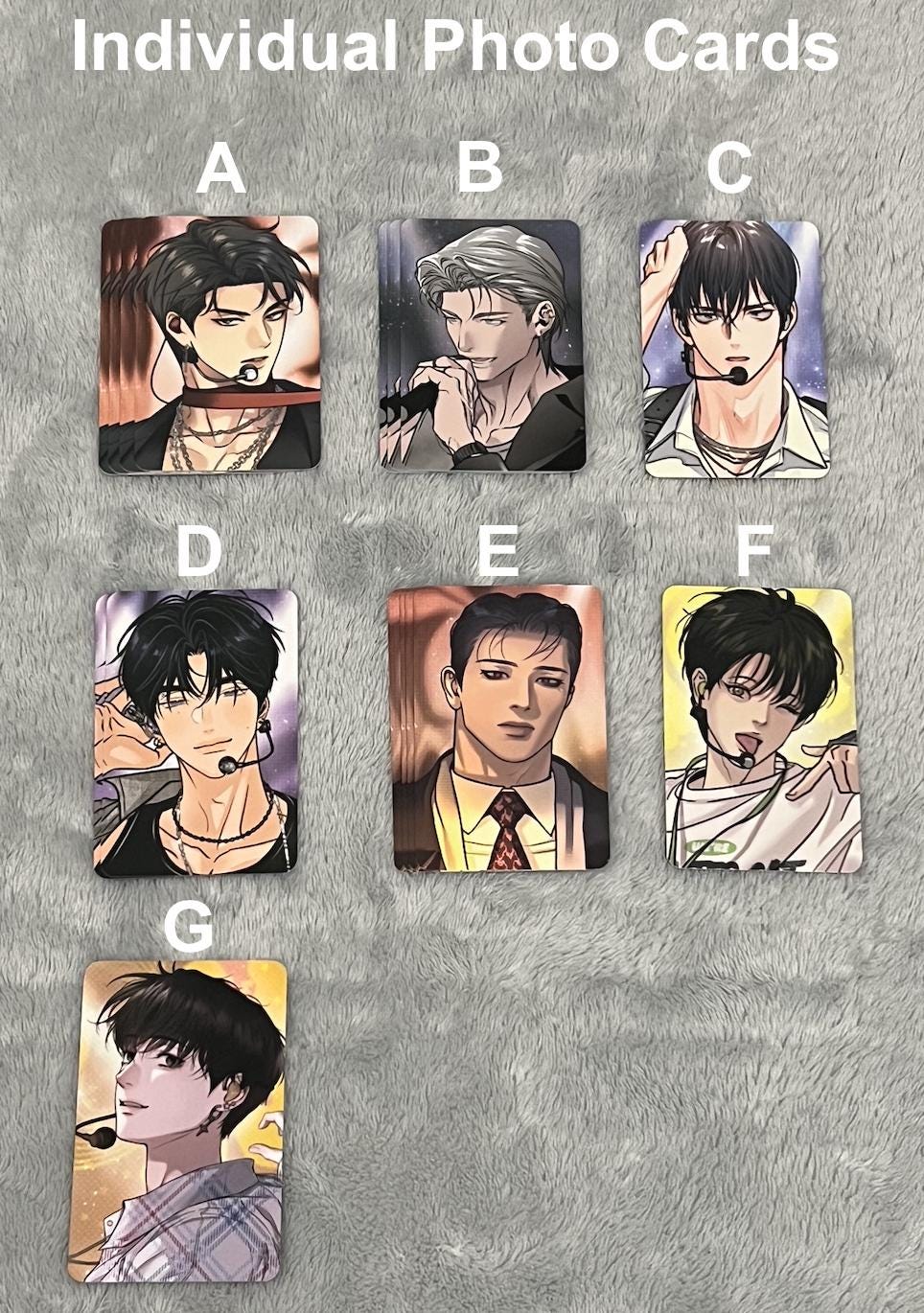 【Jinx】 LEZHIN SPAKLZ スローガン カード 韓国 BL Spaklz Lezhin KR BL Webtoon Photocard and Polaroids - Etsy