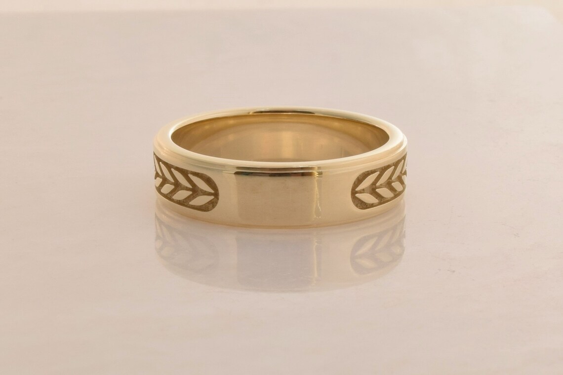 14K Gold Custom Roman Numeral Class Ring Solid Yellow Gold or - Etsy