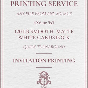 Wedding Invitation Printing | Custom Printed Invitations | Personalized Wedding Stationery | Professional Printing Service