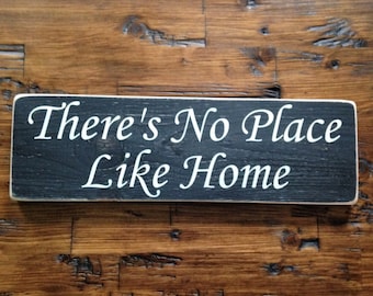 Be It Ever So Humble There's No Place Like Home Distressed | Etsy