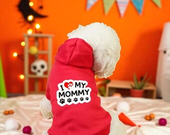 Fleece hondenhoodie: zachte winterkleding voor kleine rassen