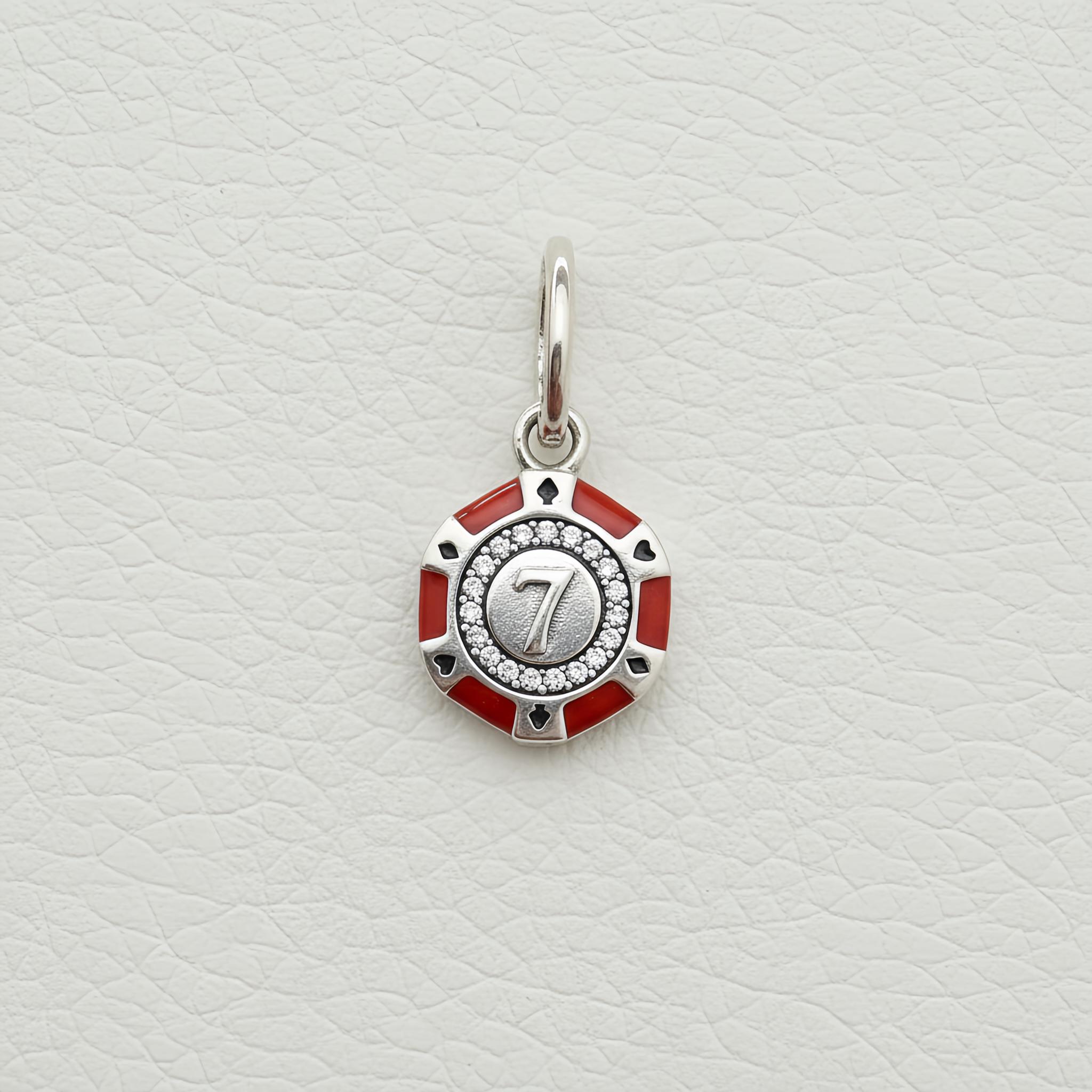 Pandora number 7 charm - Etsy 日本