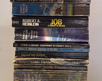 The Worlds of Robert A. Heinlein, Paperback Book Set, Heinlein Box