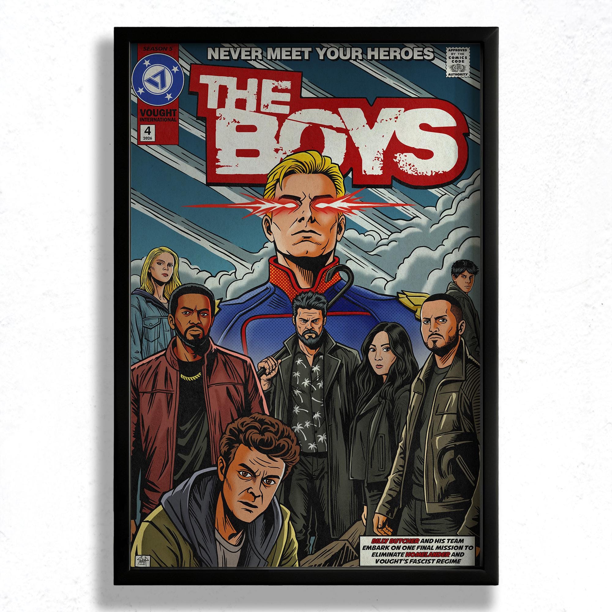 The boys tv series poster - Etsy 日本
