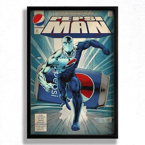 Pepsiman - Etsy