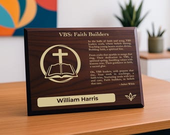 VBS: Faith Builders - a Personalized Gift For Teaching Love Through Summer Fun