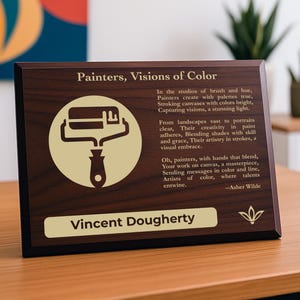 Painters, Visions of Color - a Personalized Gift For Creating Beauty That Transforms Spaces