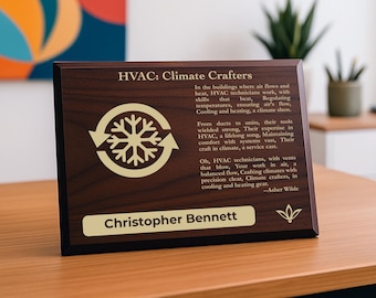 HVAC: Climate Crafters - a Personalized Gift For Making Buildings Livable Year Round