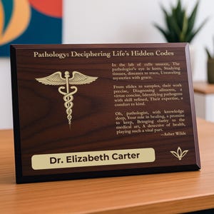 Pathology: Deciphering Life's Hidden Codes - a Pathologist Personalized Gift For Finding Truth In Tissue
