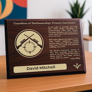 alcohol tobacco firearms wooden plaques Wood Flag & Firearms ATF Investigator Badge Flag - Celebrate ATFs Finest - Customizable The Bureau is also involved in programs aimed at reducing gun violence in the United States Police, Fire, and Military Signs
