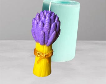 Elegant Lavender Bouquet Silicone Mold Handmade flower mold Mold for Stunning Candles Wedding candle mold Floral candle mold Spring bouquet