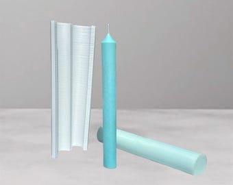 50 Stuks Plastic Kaars Mallen, Transparante Doe-het-zelf Kaarsen Maken Container Mallen, Hittebestendige Wax Smelt Schimmel Kaars Gereedschap Accessoire(Heart-shaped