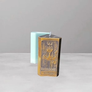 Ace of Cups Kerzenform Silikonform Resin Kunst Moulds Magie Kerzenform Arcane Silikonform Mondphasen Tarot Karte Formen
