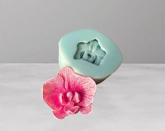 Elegant Orchid Silicone Mold Floral Candle mold Soap silicone mold Orchid Blossom Mold Unique Handmade mold Elegant Candles Realistic Flower