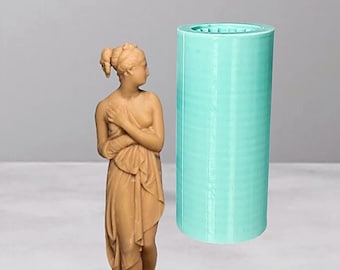 Goddess silicone mold Goddes Statue mold for candles Venus candle mould Sculptural candle mold Soy wax candle molds Lady Candle Mold Venus