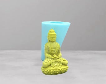 3D Buddha Statue mold Silicone mold praying buddha Meditating Buddha mold Handmade silicone mold Soap mold Buddhism Plaster Buddha Mold