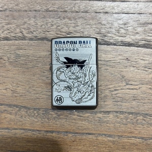 Custom Laser Engraved Zippo Lighter – Dragon Ball Theme, 5-Sided Design