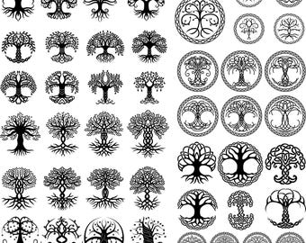 Tree Cd R Vector Files Buy Tree of Life Collection , Cdr, Eps, Dxf, Dwg and Svg. Vector Files ...