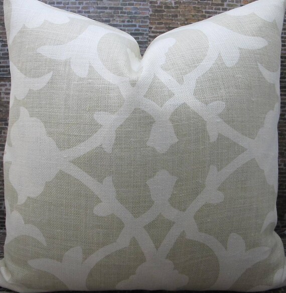 Designer Pillow Cover 20 X 20 22 X 22 24 X 24 Barbara Etsy