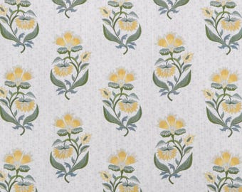 Designer Pillow Cover, LFDBTE, Floral, Gold