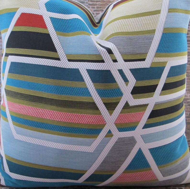 Sarah Morris Maharam Unique 10 x 20 3BMod Designer Pillow Cover