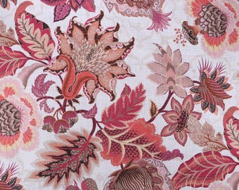 Designer Pillow Cover, ZLDK, Coral Multi