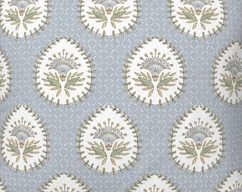 Decorative Pillow Cover, Soft Blue and Green, Watercolor, Daphne DH, Floral