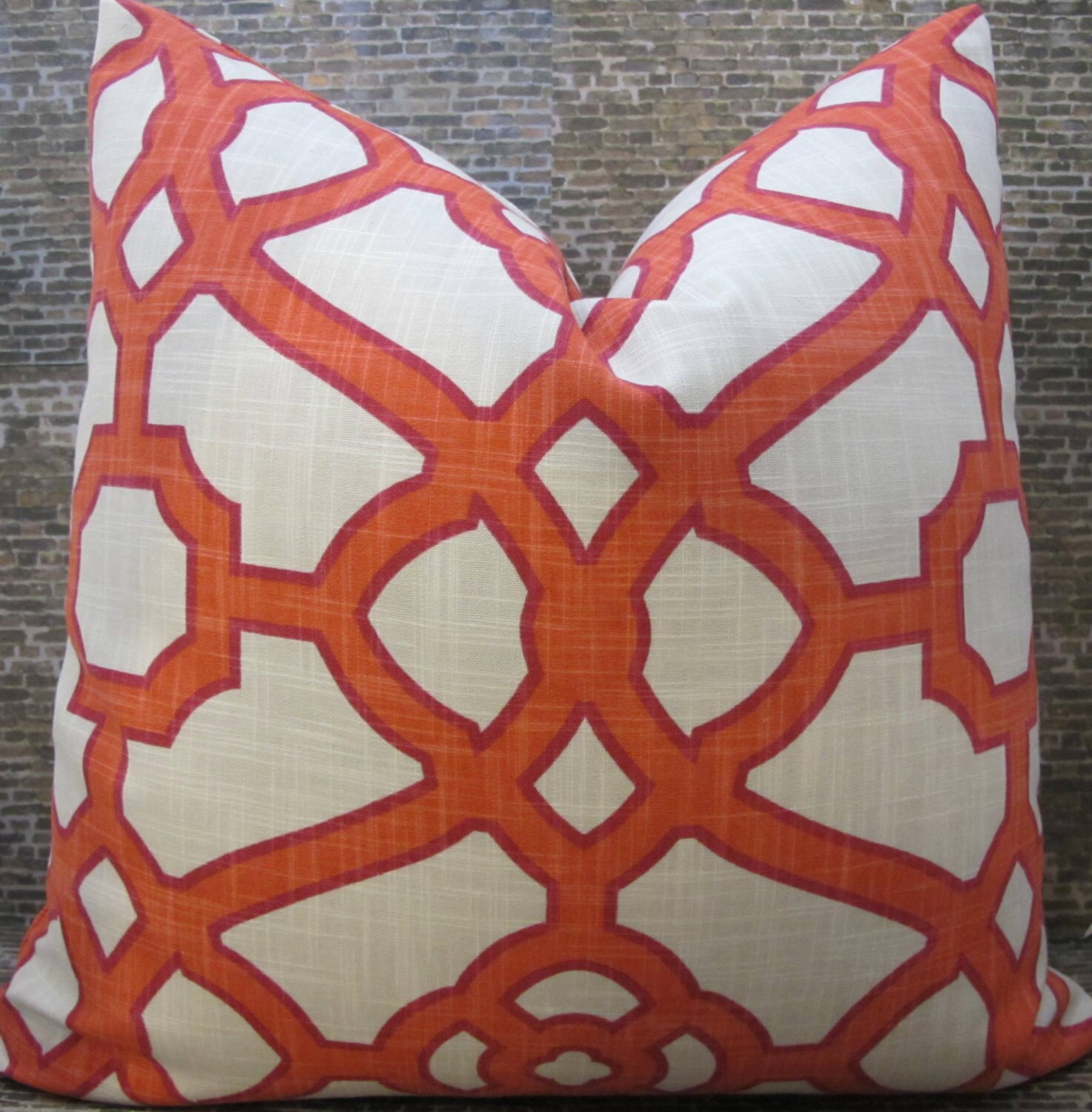 Designer Pillow Cover Lumbar 16 x 16 18 x 18 20 x 20 | Etsy