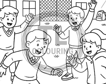 Football Coloring Page: Kids' Printable Sports Activity (PDF Download, Ages 3+)