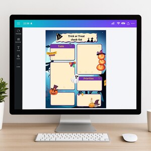 Halloween X Trick or Treat Checklist | Printable Halloween Planner | to ...