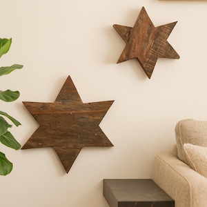 Handmade Wooden Star