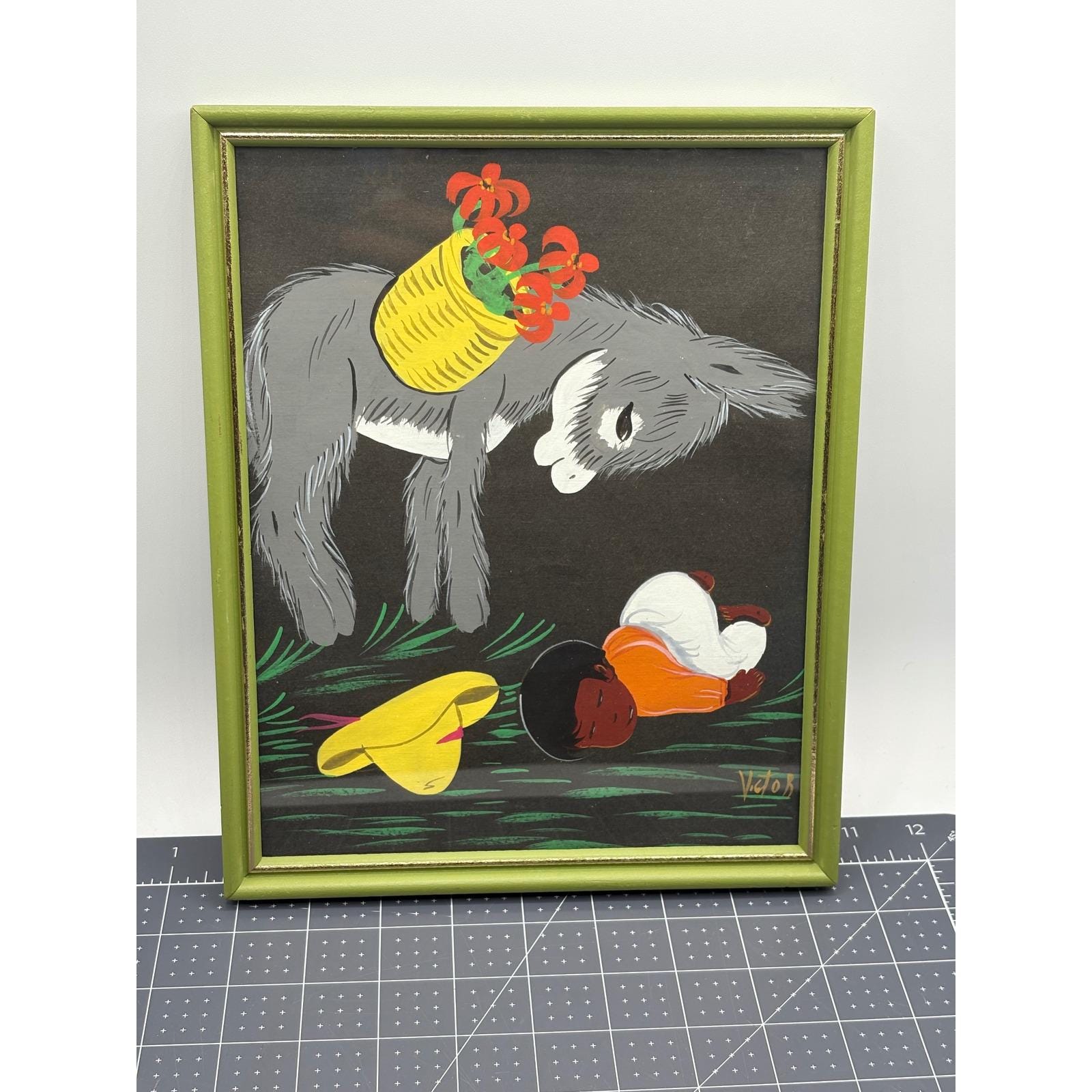 70's velvet painting - Etsy 日本