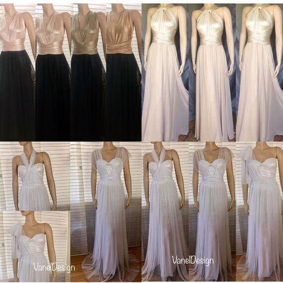 infinity dress wedding gown