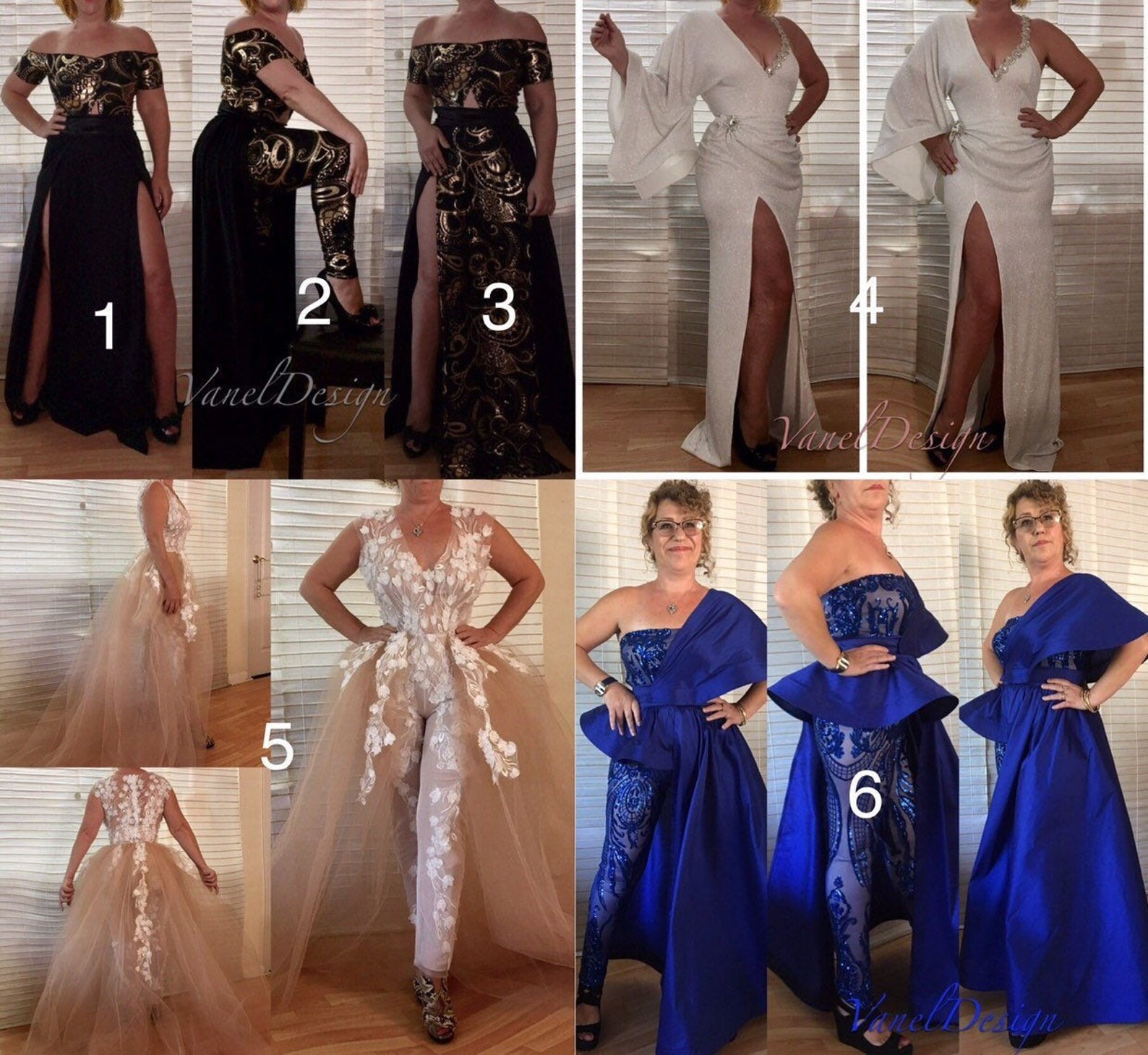 Jumpsuit Wedding Dress Bridal Bodysuit Detachable Skirt Formal Etsy