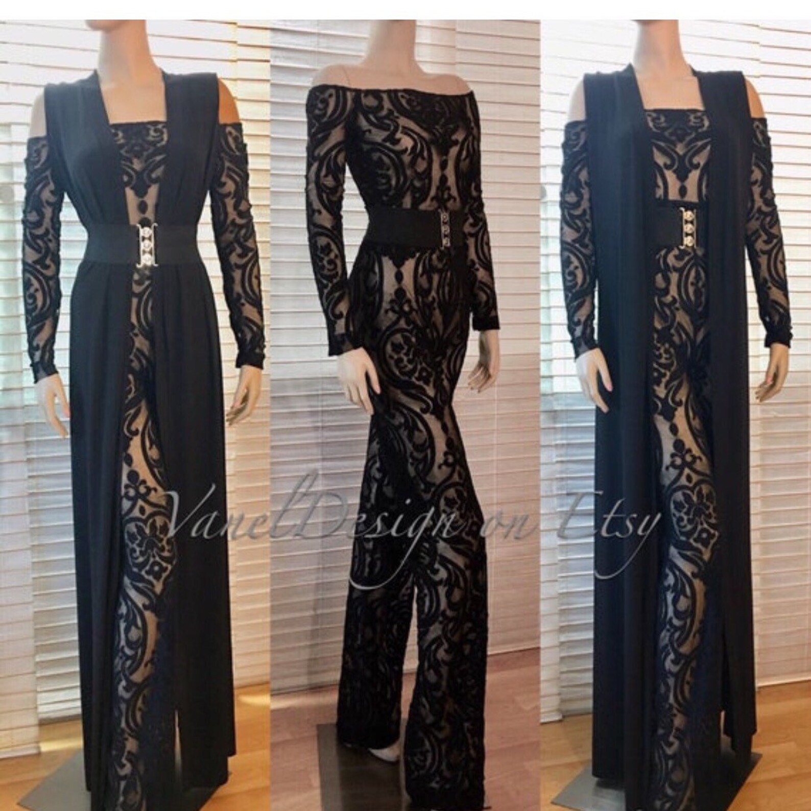 Bridal Jumpsuit Bodysuit Detachable Skirt Formal Bridesmaid Etsy