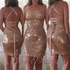 Long Bridesmaids Dress, Prom, Mermaid, Wedding, Gown, Bridal, Formal ,Evening, Open Back, V-Neck,Plus Size,Sequins,Cocktail, sexy, Rehearsal image 8