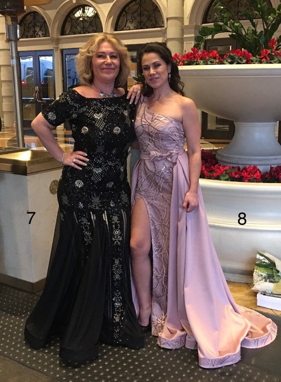 Sale Jumpsuit Long Mermaid Dress Prom Wedding Gown Bridesmaids Bridal Christmas New Year Sequins, Lace, Champagne Cocktail, Formal