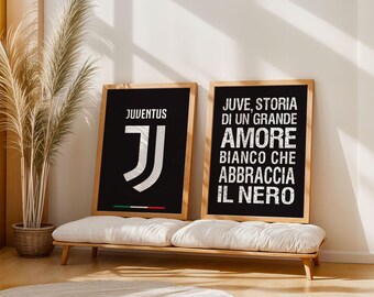 BIGIEMME Lot De 8 Gobelets En Carton Juventus – 266 Ml, Noir Et Blanc, Pour Anniversaire, Fête, Match De Foot, Décoration Table