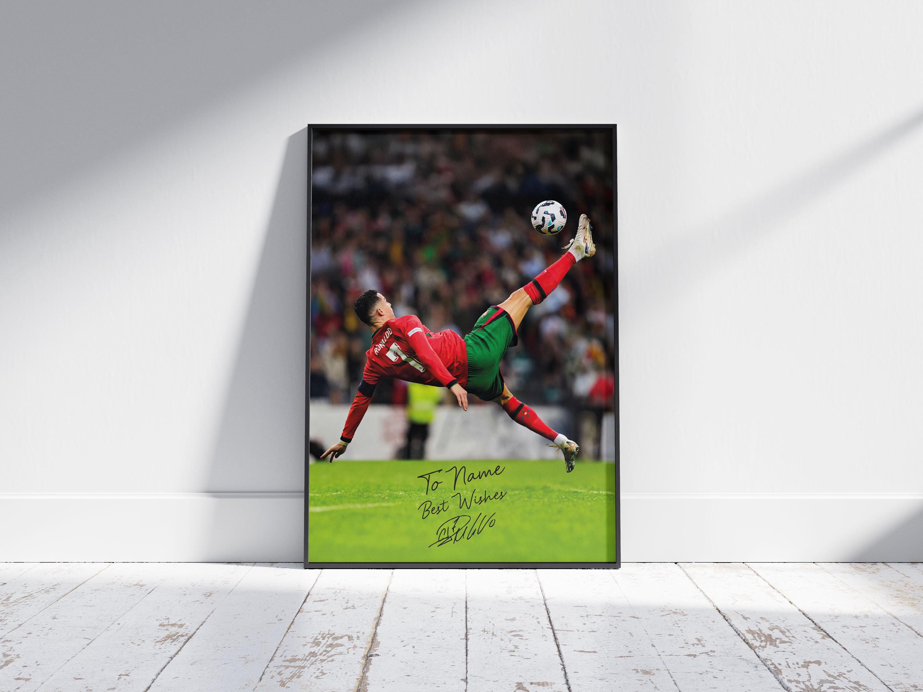 パーソナライズされたクリスティアーノ・ロナウドポスター - ロナウド