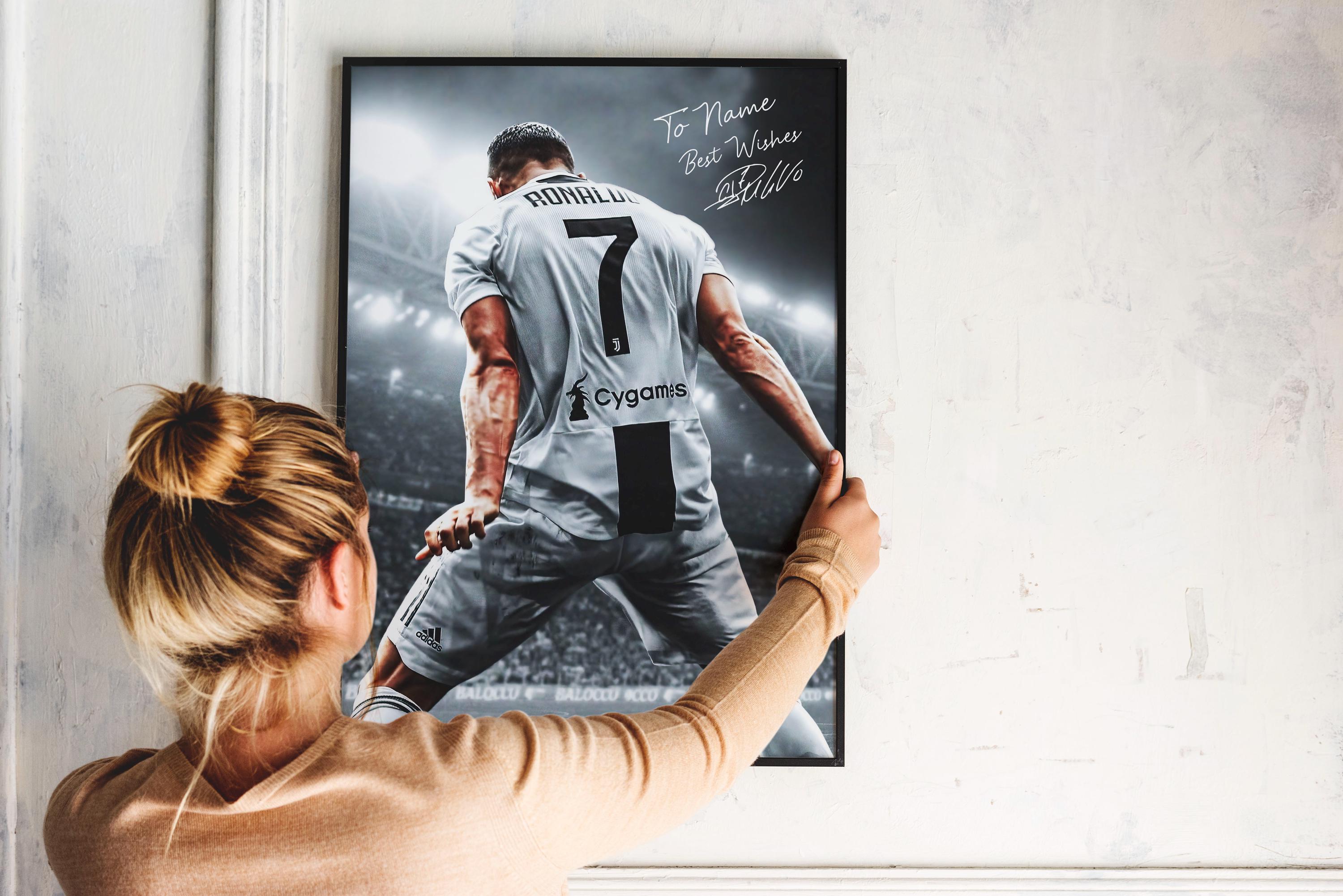 パーソナライズされたクリスティアーノ・ロナウドポスター - ロナウド