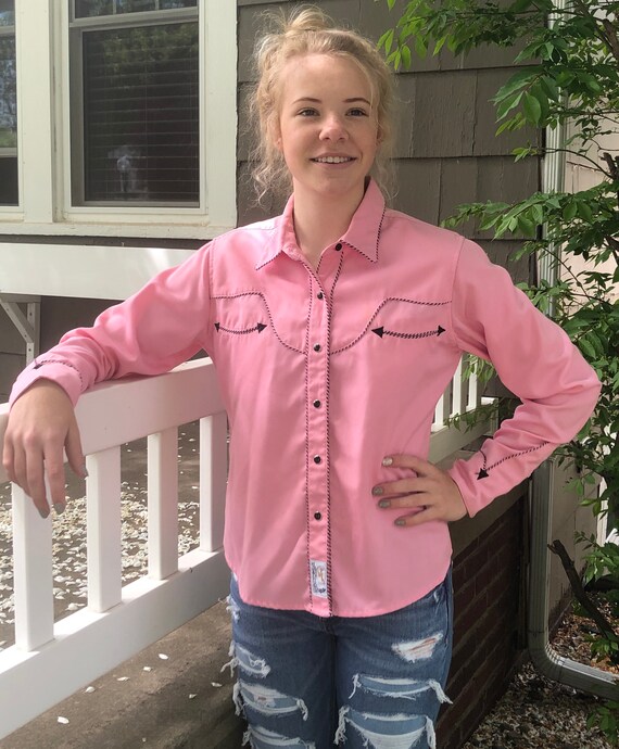 Vintage Women’s Panhandle Slim Western Shirt - Med