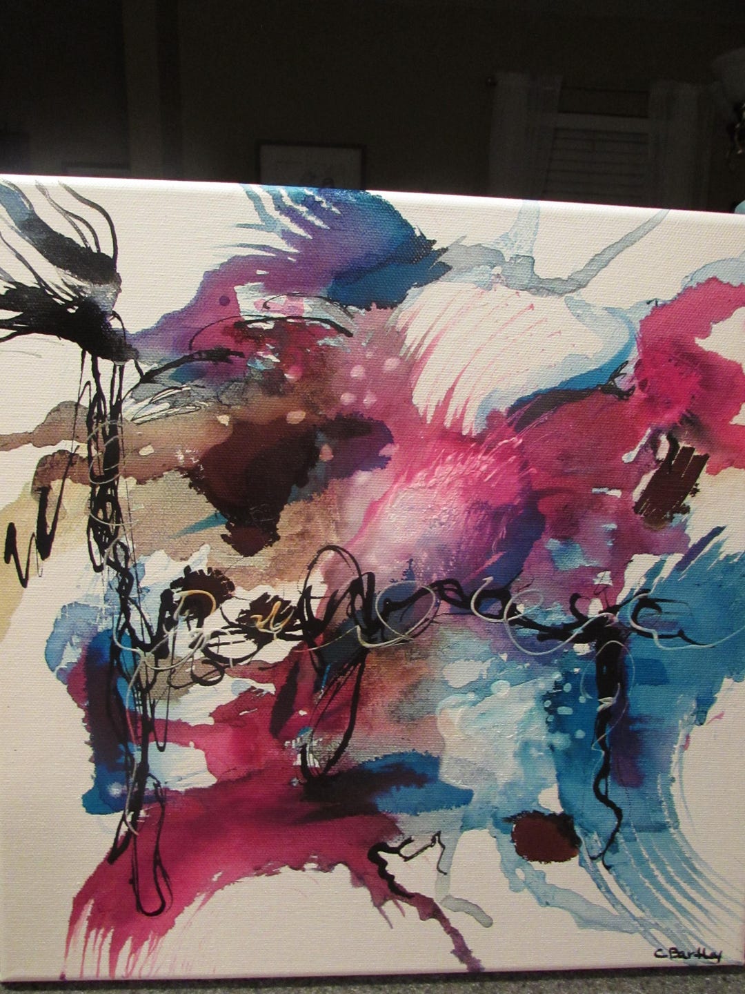 Abstract Think Ink Ink Abstract - Etsy