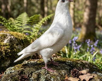 Genuine white dove specimens, ethically compliant bird specimens, unusual gifts, rare treasures, dark collegiate style, gothic home décor.