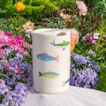 Handmade Ceramic Travel Mug, Hand-Painted Sea Fish Pottery Tumbler with Lid, Mother's Day Gifts product logo