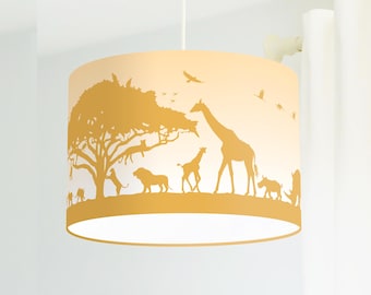 Lampada Vetro Cameretta Bambini - Plafoniera Animali Zoo 30cm - Foto 7