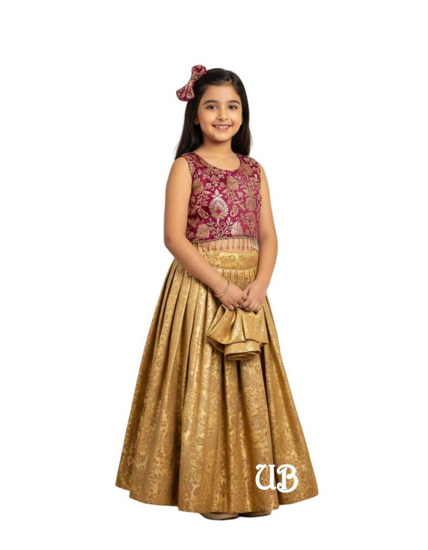 sachin and babi light blue dress Keely' Girls Gold formal party dress  Posh Tots