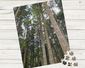 Forest Puzzle Challenging Nature Jigsaw Family Game Night Activity 110, 242, 520, 1014 Piece Woodland Puzzle