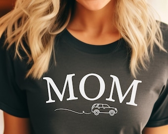 Mom Life Shirt Cotton Tee for Moms Mom Taxi Graphic TShirt Casual Mom Gift Christmas Present for Mother Busy Mom TShirt Motherhood Tee