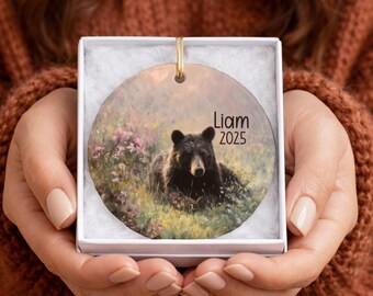 Enfeite de Urso Personalizado: Lembrança Rústica Estilo Campestre