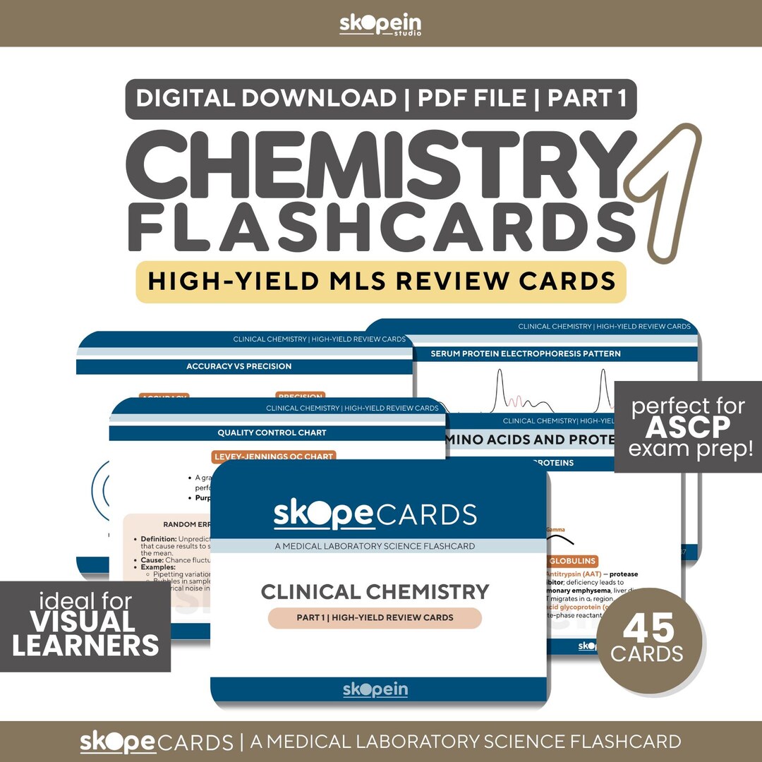 Mls Study Guide Clinical Chemistry Flashcards Part 1: ASCP MLS Exam Study Guide ...